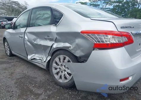 2013 Nissan Sentra Sv z USA, uszkodzony, nr VIN 3N1AB7AP0DL675121